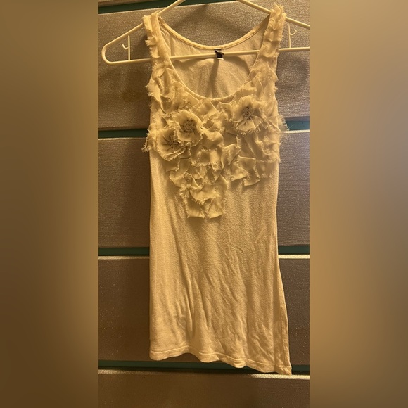 White floral camisole - Picture 4 of 4